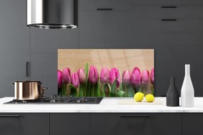 Szkło do Kuchni na Ścianę Stylowa Dekoracja Botaniczna