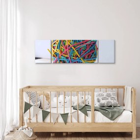 Obraz gumek (170x50 cm)