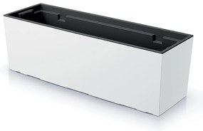 Doniczka ogrodowa 77 x 23,5 x 24,6 cm Urbi Case biała PROSPERPLAST