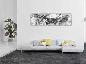 Obraz - Jeleń zimą (170x50 cm)