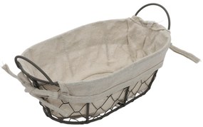 Koszyk na chleb, pieczywo, owoce COUNTRY STYLE, 26x17x9 cm, ZELLER