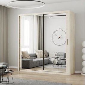 Szafa z drzwiami przesuwnymi MILAN 203 cm