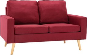 2-osobowa sofa czerwone wino W1-A14