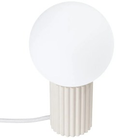 Beżowa jasna lampa stołowa C4-D28