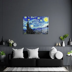 Szklany obraz 100x70 cm Vincent van Gogh – Wallity