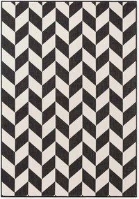 Czarny/kremowy dywan odpowiedni na zewnątrz 160x230 cm Haringey Terrick – Ted Baker