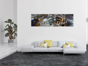 Obraz bransoletki z kropel wody (170x50 cm)
