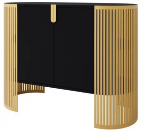 Komoda nowoczesna Zinzit Złoty