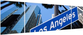 Obraz - Los Angeles (170x50 cm)