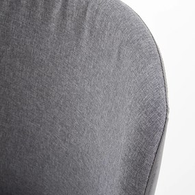 Krzesło do jadalni z niskimi podłokietnikami K333