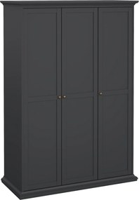 Trzydrzwiowa szafa Paris 3 kolor szary