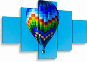 Obraz - Balon na gorące powietrze (125x70 cm)