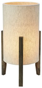 Beżowa lampa stołowa z tekstylnym kloszem (wysokość 39 cm) Eruca – Markslöjd