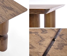 Rozkładany stół z fornirowanym blatem Melton Halmar