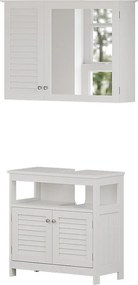 Zestaw mebli łazienkowych biały 60x30x60 riad