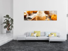 Obraz - Dyniowa latte (170x50 cm)