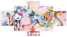 Obraz - Abstrakcja bajki (125x70 cm)