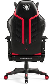 Krzesło dla graczy Diablo X-Ray Normal Size czarno-czerwony