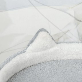 6 PawHut drapak do ostrzenia pazurów z jaskinią i drabinką 100cm wysokość drzewko do wspinaczki dla kotów w kolorze szarym | Aosom PL