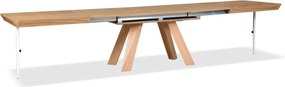 Stół rozkładany QUERCIA Dąb do Salonu Jadalni 180-380 x 100 x 76 cm, Prostokątny