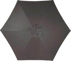 Składany parasol 2,90 m - antracyt