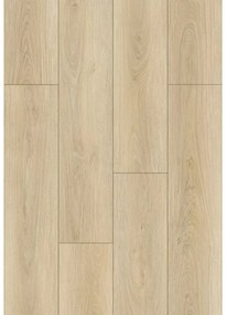 Mexen Kinston próbka paneli winylowych 1240 x 182 mm SPC 6,5 mm, podkład IXPE 1,5 mm, 4 V-Fuga, Dąb - F1057-S