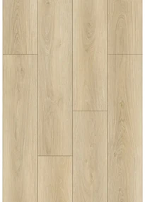 Mexen Kinston próbka paneli winylowych 1240 x 182 mm SPC 6,5 mm, podkład IXPE 1,5 mm, 4 V-Fuga, Dąb - F1057-S