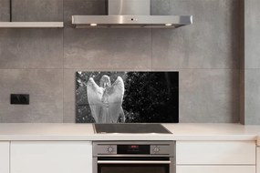 Szklany Panel Anielskie Skrzydła w Lesie