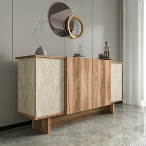 Szafka Diana Travertine and Walnut