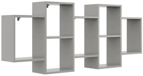 Szara minimalistyczna półka ścienna H7-D56