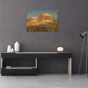 Obraz na szkle - Frederic Edwin Church, The Parthenon, reprodukcje (70x50 cm)