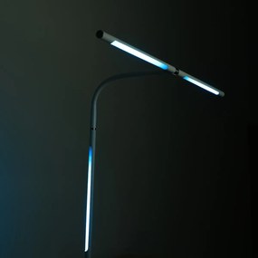 Lampa LED na biurko NOX z efektami RGBW, zacisk, pilot zdalnego sterowania