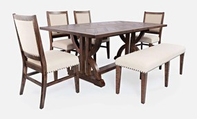 Ławka 132x49,5x48,5 cm Ciemnobrązowa Avola AV1931-52