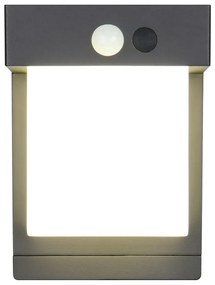 Zewnętrzna solarna lampa ścienna LED (wysokość 14 cm) Colombo – Trio