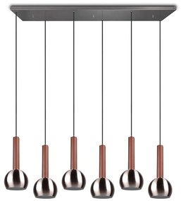 Czarna lampa wisząca Ciliana – CINQUE