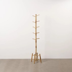 Bambusowy wieszak w naturalnym kolorze 36x162 cm Manali – Ixia