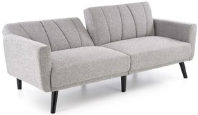 Sofa rozkładana LARIX szara  HALMAR