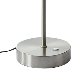 Designerska lampa stołowa stalowa ze szkłem opalowym z możliwością ściemniania LED - JoyaDesignerski Oswietlenie wewnetrzne