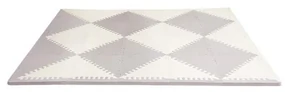 Skip Hop - Puzzle piankowe 72 szt. szare/beżowe