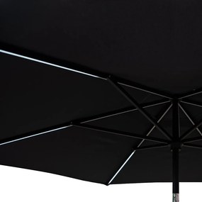 Doppler ACTIVE parasol ogrodowy 300 cm antracyt