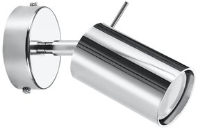 Kinkiet w kolorze srebra Sollux Etna