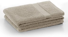 Beżowe bawełniane ręczniki zestaw 10 szt. frotte Marina – DecoKing