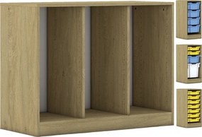 Regał szkolny na pojemniki Blox BASE 110 index 2PG-3R