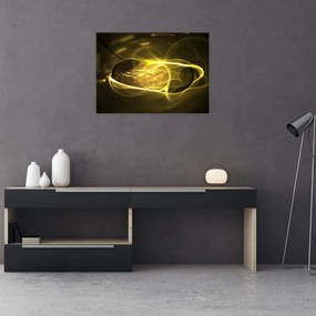Obraz na szkle - nowoczesney abstrakcyjny obraz (70x50 cm)