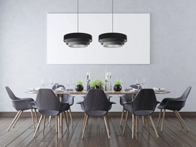 Lampa wisząca TRIO MIX czarna/szara/srebrna BPS KONCEPT
