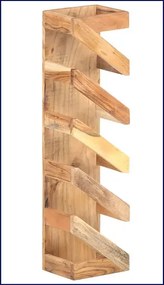 Drewniany stojak na wino z możliwością montażu ściennego - Ravios