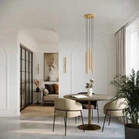 Kinkiet w kolorze złota ø 2,5 cm Fideus – Sollux