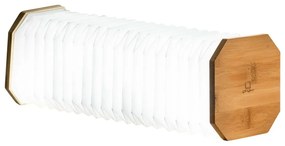 Lampa stołowa LED ze ściemniaczem w naturalnym kolorze (wysokość 3,5 cm) Accordion – Gingko