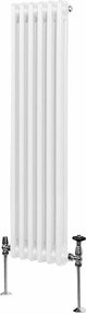 Tradycyjny grzejnik 2-kolumnowy - 1500 x 292 mm - biały