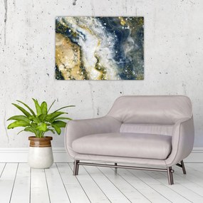 Obraz - Złota abstrakcja (70x50 cm)